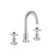 JTP Grosvenor Black Pinch 3 Hole Basin Mixer Tap Swivel Spout - Unbeatable Bathrooms