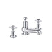 JTP Grosvenor Black Pinch 3 Hole Basin Mixer Tap - Unbeatable Bathrooms