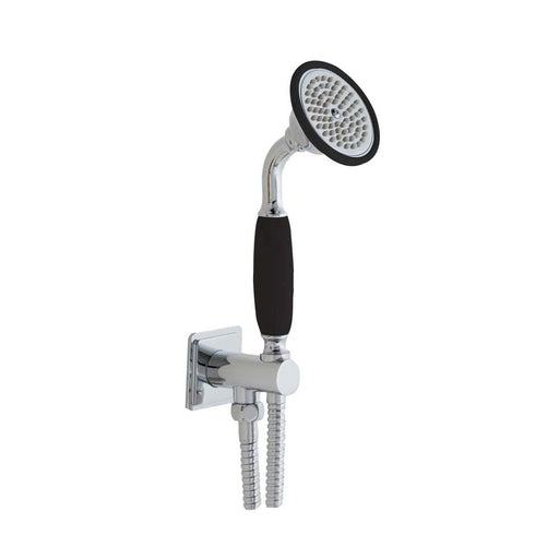 JTP Grosvenor Black Water Outlet, Holder, Hand Shower & Hose - Unbeatable Bathrooms