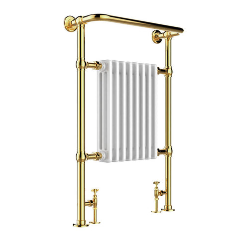 JTP Grosvenor Radiator Heated Towel Rail - Unbeatable Bathrooms