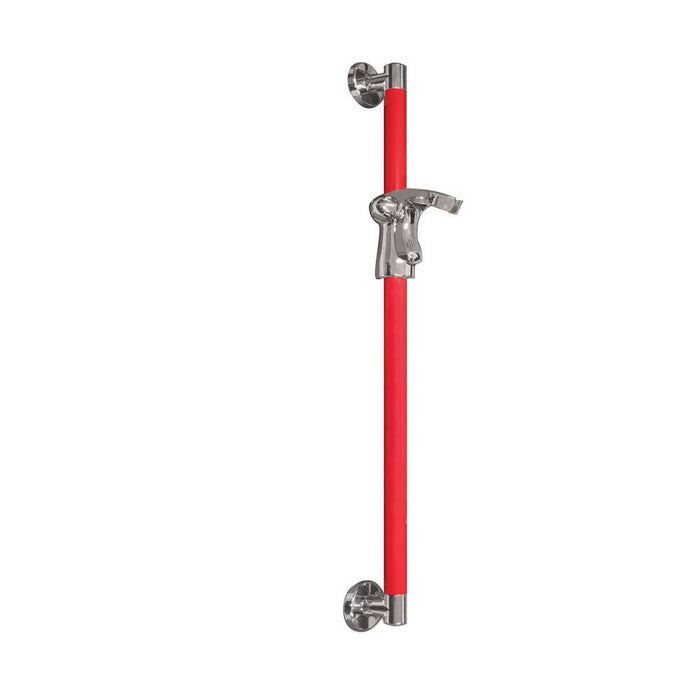 JTP Grab Bar With Integrated Slider 80 x 70 x 900mm - Unbeatable Bathrooms