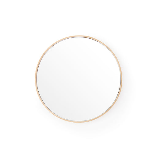 Glance Round Wall Mirror 310 - Natural Oak - Unbeatable Bathrooms
