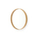Glance Round Wall Mirror 310 - Natural Oak - Unbeatable Bathrooms