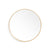 Glance Round Wall Mirror 450 - Natural Oak - Unbeatable Bathrooms