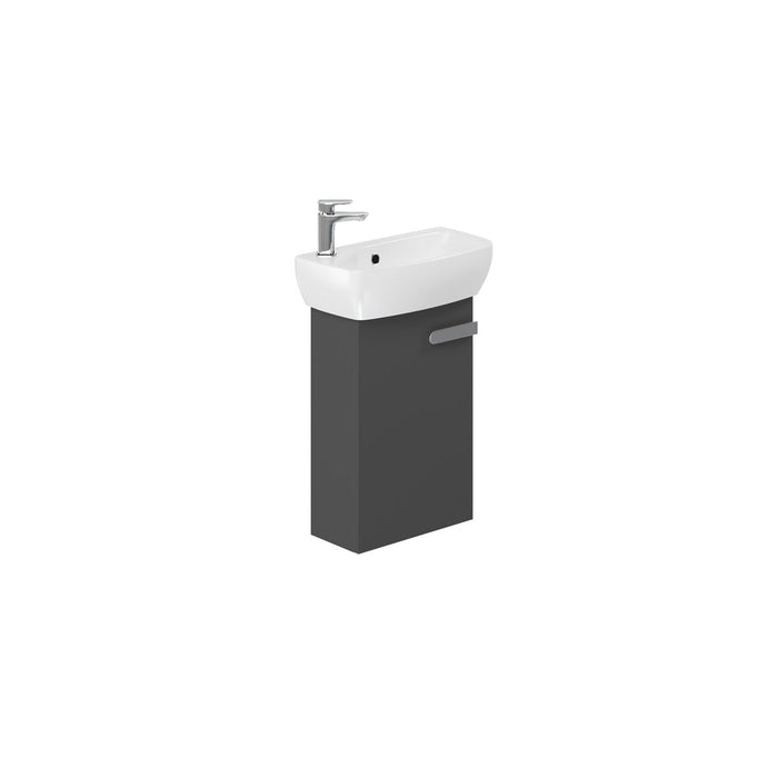 Britton MyHome 360mm Cloakroom Vanity Unit - Wall Hung 1 Door Unit - Unbeatable Bathrooms