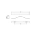 Hudson Reed Fusion Chrome Strap Handle - Unbeatable Bathrooms