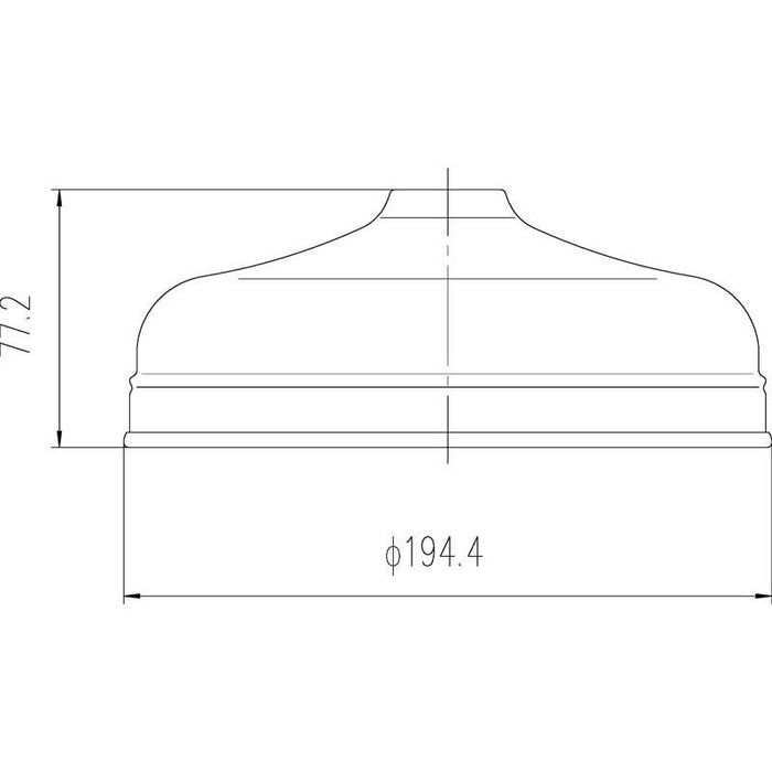 Hudson Reed Apron Fixed Head - Unbeatable Bathrooms