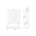 Hudson Reed Revive Horizontal Double Panel Radiator - Unbeatable Bathrooms