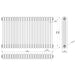 Hudson Reed Colosseum Triple Radiator - Unbeatable Bathrooms