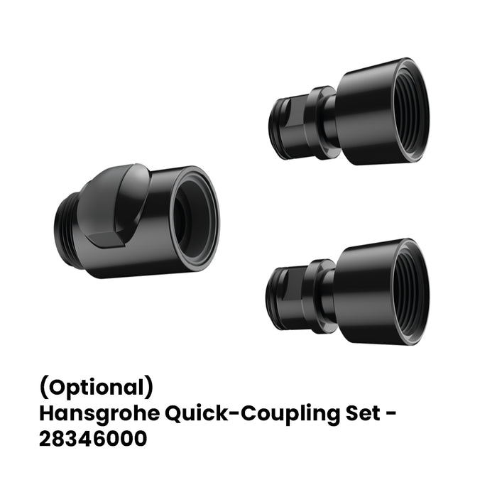 Hansgrohe Dog Shower 150 3-Jet Hand Shower (Various Colours) - Unbeatable Bathrooms