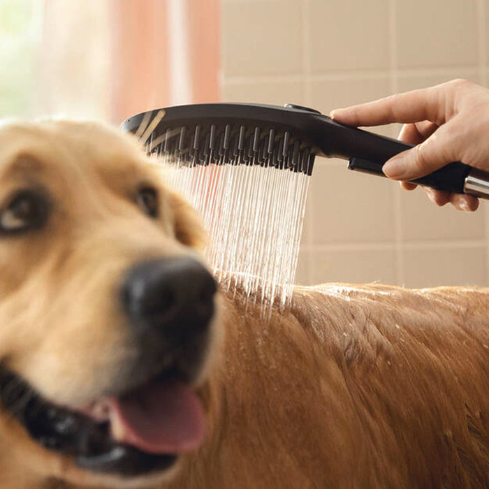 Hansgrohe Dog Shower 150 3-Jet Hand Shower - Matt Black - Unbeatable Bathrooms