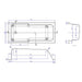 The White Space I-Bath 1700 x 750mm Single Ended Shower Bath - Unbeatable Bathrooms
