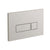 VADO Square Dual Flush Plate - Brushed Nickel - Unbeatable Bathrooms