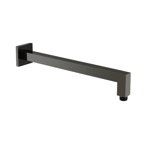 Vado Omika Noir Square Easy Fit Shower Arm - Polished Black - Unbeatable Bathrooms