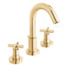 Vado Individual Elements 3 Hole Deck Mounted Basin Mixer with Pop-Up Waste - Unbeatable Bathrooms