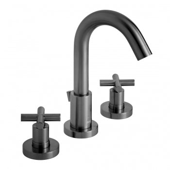 Vado Individual Elements 3 Hole Deck Mounted Basin Mixer with Pop-Up Waste - Unbeatable Bathrooms