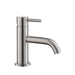 JTP Inox Mini Single Lever Basin Mixer Tap 80mm Spout - Unbeatable Bathrooms