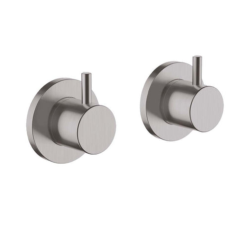 JTP Inox Wall Valves (Pair) - Unbeatable Bathrooms