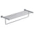 JTP Inox Towel Shelf with Bar - Unbeatable Bathrooms