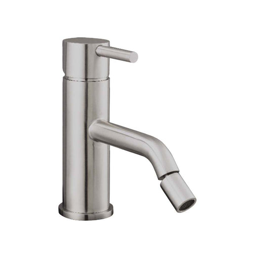 JTP Inox Single Lever Bidet Mixer Tap with Pop Up Waste - Unbeatable Bathrooms