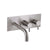 JTP Inox 3 Hole Wall Mounted Bath Shower Mixer Tap with Spout - Unbeatable Bathrooms