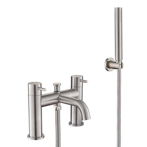 JTP Inox 2 Hole Bath Shower Mixer Tap - Unbeatable Bathrooms