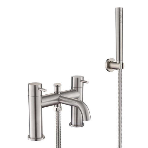 JTP Inox 2 Hole Bath Shower Mixer Tap - Unbeatable Bathrooms