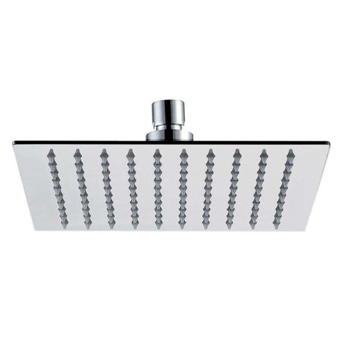 JTP Inox Square Overhead Shower 250mm - Unbeatable Bathrooms