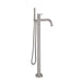 JTP Inox Floor Mounted Bath Shower Mixer Tap - Unbeatable Bathrooms