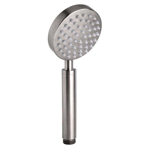 JTP Inox Round Shower Hand Set 89mm - Unbeatable Bathrooms