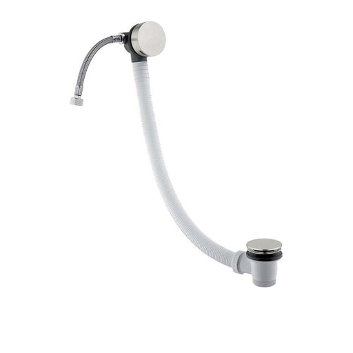 JTP Inox Slim Exofill Click-Clack Waste 80cm - Unbeatable Bathrooms