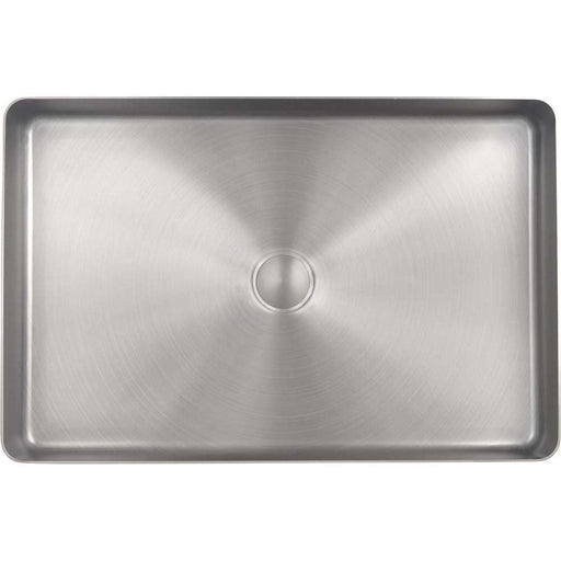 JTP Inox Round Counter Top Basin Stainless Steel - Unbeatable Bathrooms