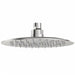 JTP Inox Glide Extra Slim Round Overhead Shower 200mm - Unbeatable Bathrooms