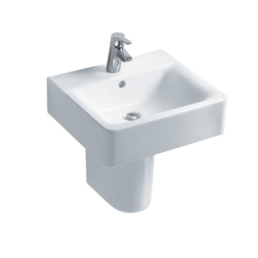 Ideal Standard Concept Cube 500mm 1TH Wall Hung Basin - Unbeatable Bathrooms