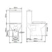 Tavistock Ion Comfort Height Close Coupled Toilet - Unbeatable Bathrooms