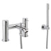 JTP Fonti 2 Hole Bath Shower Mixer Tap - Unbeatable Bathrooms