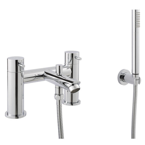 JTP Fonti 2 Hole Bath Shower Mixer Tap - Unbeatable Bathrooms