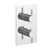 JTP Fonti Thermostatic Concealed 1 Outlet Shower Valve - Unbeatable Bathrooms