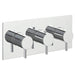 JTP Fonti Thermostatic 3 Controls Concealed Horizontal 3 Outlet Shower Valve - Unbeatable Bathrooms