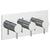 JTP Fonti Thermostatic 3 Controls Concealed Horizontal 3 Outlet Shower Valve - Unbeatable Bathrooms