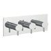 JTP Fonti Thermostatic 2 Outlet Shower Valve Horizontal - Unbeatable Bathrooms