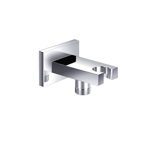 JTP Square Minimalist Wall Outlet & Holder - Unbeatable Bathrooms
