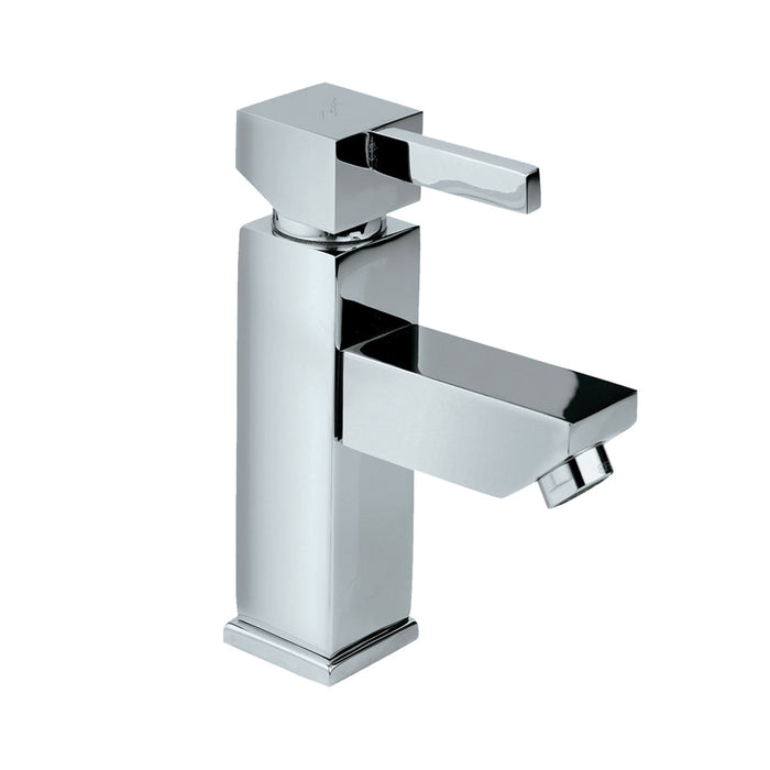 JTP Square Mini Single Lever Basin Mixer Tap - Unbeatable Bathrooms