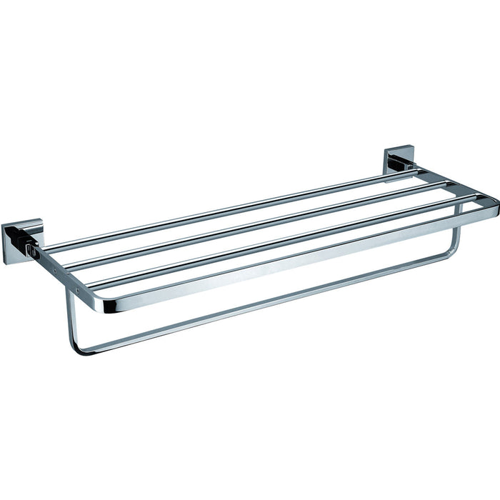 JTP Mode Towel Shelf With Bar - Unbeatable Bathrooms