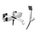JTP Leo 2 Hole Wall Mounted Bath Shower Mixer Tap - Unbeatable Bathrooms