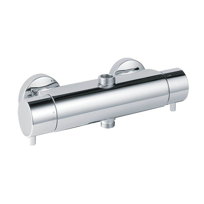 JTP Florence Thermostatic 2 Outlet 2 Controls Bar Shower Valve - Unbeatable Bathrooms