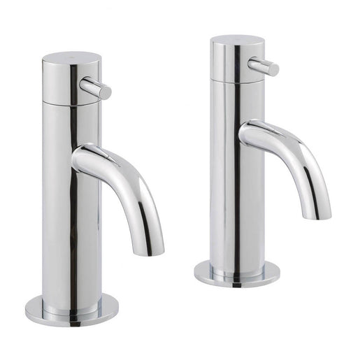 JTP Florence 2 Hole Basin Taps (Pair) - Unbeatable Bathrooms