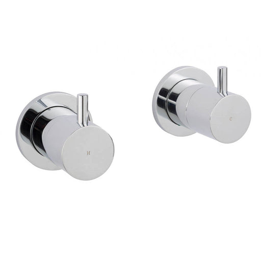 JTP Florence Wall Valves (Pair) - Unbeatable Bathrooms
