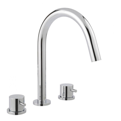 JTP Florence 3 Hole Bath Filler Tap - Unbeatable Bathrooms
