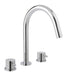 JTP Florence 3 Hole Bath Filler Tap - Unbeatable Bathrooms